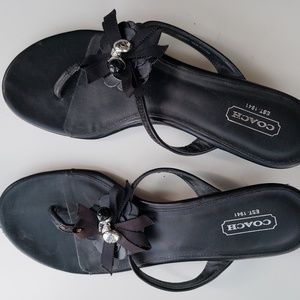 COACH WEDgED SANDLES